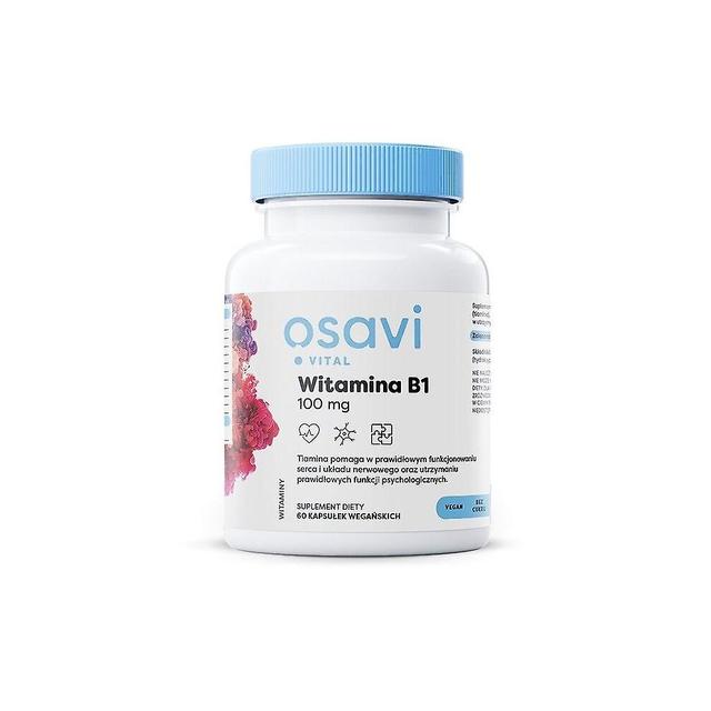 Osavi vitamine b1 100 mg 60 gélules BI8711 on Productcaster.