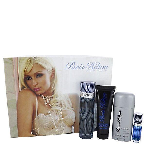 Paris Hilton Gift Set - 3.4 Oz Eau De Toilette Spray + 3 Oz Body Wash + 2.75 Oz White -- on Productcaster.