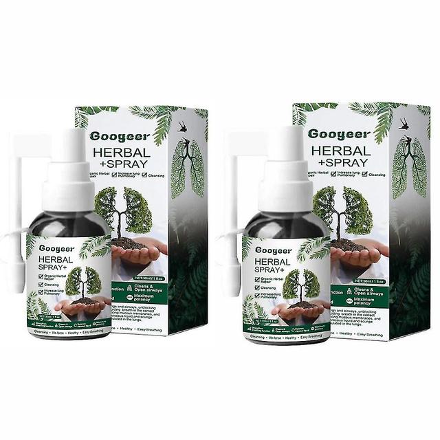 1-3pcs Respinature Herbal Lung Cleanse Mist-powerful Lung Support, Herbal Care Essence New 2pcs on Productcaster.