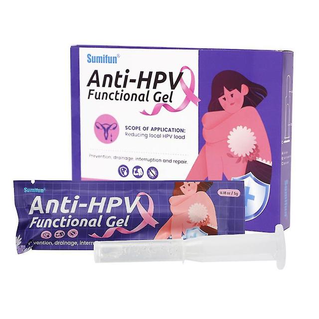 5pcs Anti Hpv Gynecological Gel Anti Hpv Bioprotein Human Interferon Private Care Relaxation Inflammation-HAOY on Productcaster.