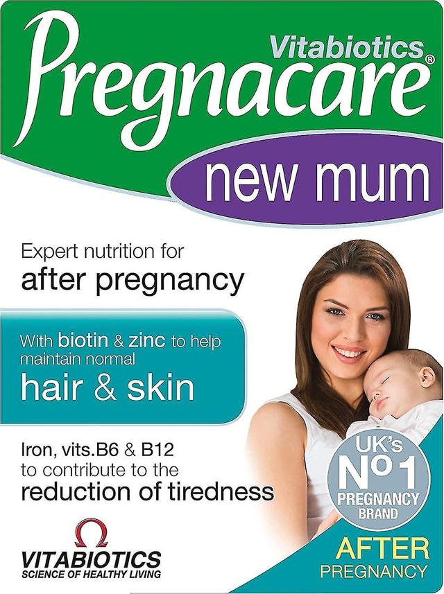 Vitabiotics Pregnacare New Mum 56 Tabs Hair & Skin Care Vitamin - 3 Packs para 2 on Productcaster.