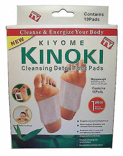 10-50ks Kinoki Detox náplasti na nohy Vankúšiky Telové toxíny Chudnutie nôh Čistiace Bylinné XDD 20pcs on Productcaster.