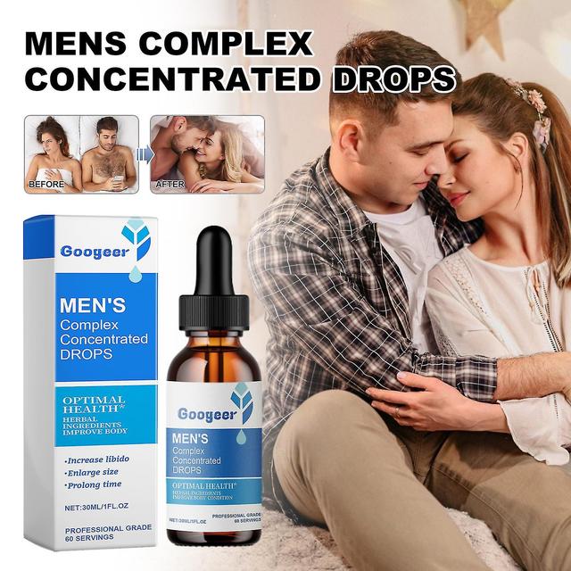 Men's Complex Concentrated Drops, Men Delay Complex Drops, Male Strengthening Secret Drops for Strong Men Increases Stamina & Hardness 2pcs - 60ml on Productcaster.