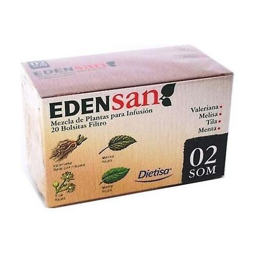 Dietisa Edensan 2 Som 20 infusion bags on Productcaster.