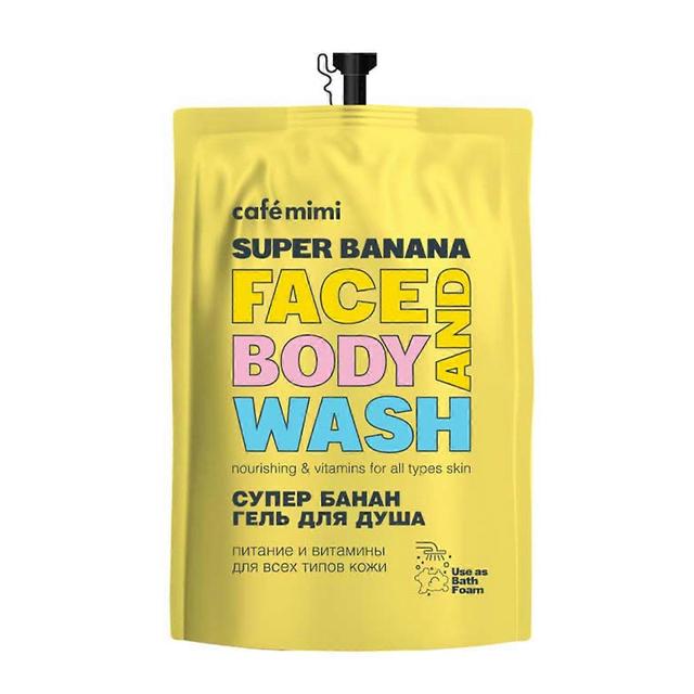 Natura siberica cafe mini gel de cara y cuerpo super banana recarga 450ml on Productcaster.