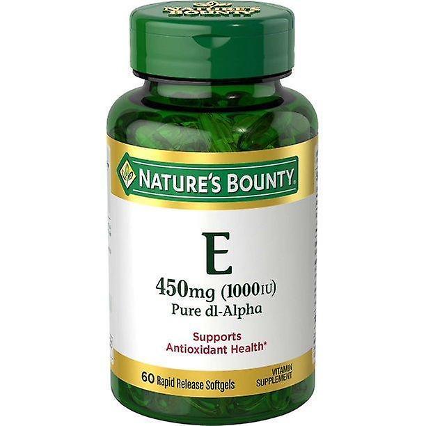 Natures Bounty Nature's bounty vitamin e softgels, 450 mg, 1000 iu, 60 ct on Productcaster.