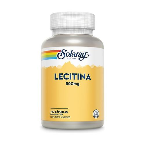 Solaray Lecithin 100 capsules on Productcaster.