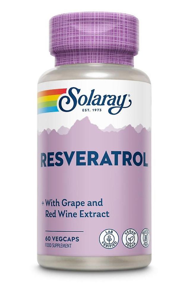 Solaray resveratrol 60's on Productcaster.