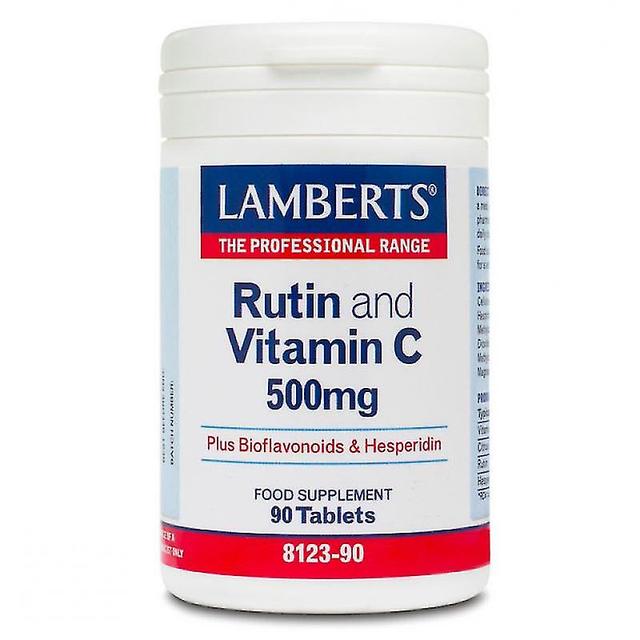 Scacv Lamberts Rutine & Vitamine C 500mg & Bioflavonoïden Tabletten 90 on Productcaster.