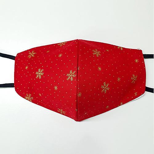 Giftscircle Fancy Cloth Face Mask Twinkle Snowflake, Pack of 10 (Pack of 1) on Productcaster.