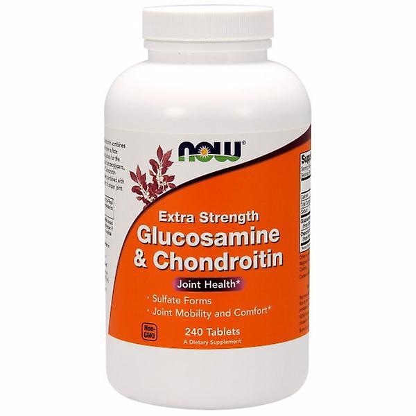 Now Foods Glucosamine & Chondroitin, 240 Tabs (Pack of 2) on Productcaster.