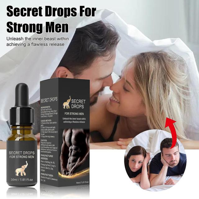 Secret Happy Drops - Pleasure Peak Drops For Strong Men - 30ml 4pcs - 120ml on Productcaster.