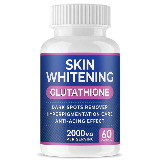 Glutathione Whitening Pills - 60 Capsules 2000mg Glutathione - Effective Skin Lightening Supplement - Dark Spots, Melasma & Acne Scar Remover, Hyperpi on Productcaster.