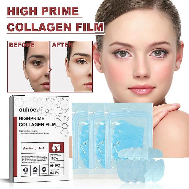 12pcs Highprime Collagen Film, Soluble Collagen Supplement Film, Hydrolysed Collagen Skin Protection For Firm Skin Anti Wrinkle on Productcaster.