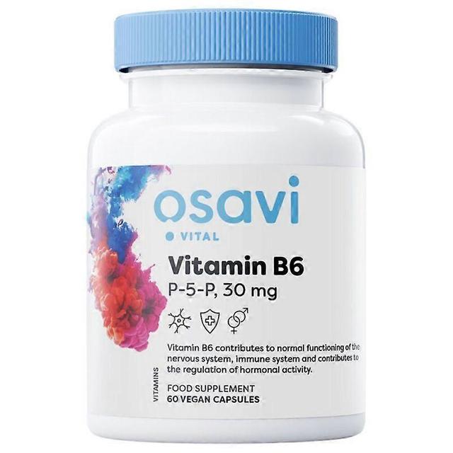 Osavi Vitamin B6 P-5-P 30mg Capsules 60 on Productcaster.