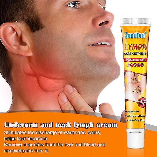 Timubike Lymphatic Detox Ointment Anti-puffiness Herbal Lymph Cream Medical Plaster Body on Productcaster.