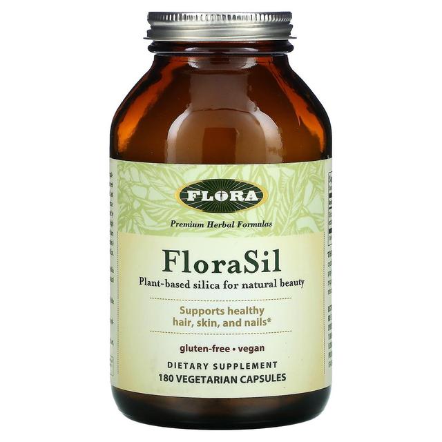 Flora, FloraSil, 180 Vegetarian Capsules on Productcaster.