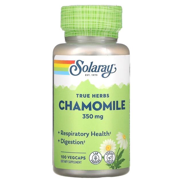 Solaray, Chamomile, 350 mg , 100 VegCaps on Productcaster.