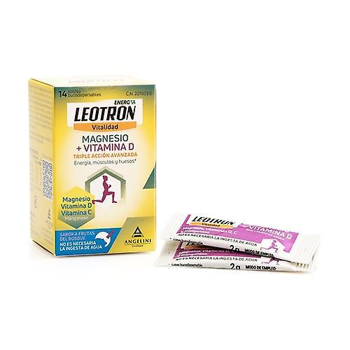 Angelini Leotron energy and vitality 14 packets (Wild berries) on Productcaster.