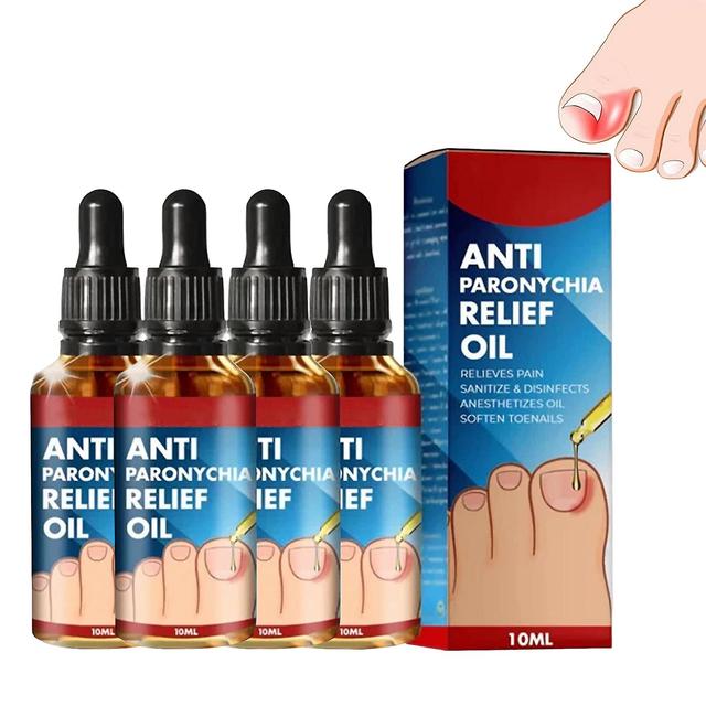 Szlwmy 4pcs Toenailcare Removal Paronychia Oil Toenailplus Anti Paronychia Relief Oil Toenailcare Anti Paronychia Relief Oil on Productcaster.