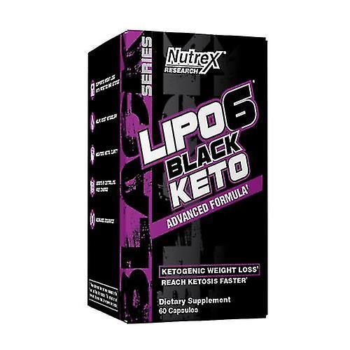 Lipo-6 Black Keto, 60 Capsule (confezione da 1) on Productcaster.