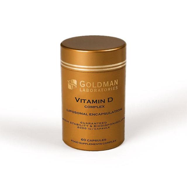 Goldman Laboratories Goldman laboratorier vitamin d-komplex 60-talet on Productcaster.