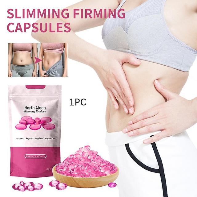 1ks North Moon Rybí olej Body Sculpting Mäkké kapsuly Napínanie pokožky Brušný tuk Body Slimming Care mäkké kapsuly 1PC on Productcaster.