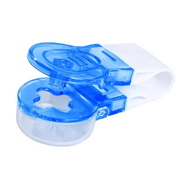 Pill Taker Remover Medicine Puncher With Container For Blister Pack Tablet Pills Blister Opener Portable Assistance Tool For Nurses Elderly Blue 2PCS on Productcaster.