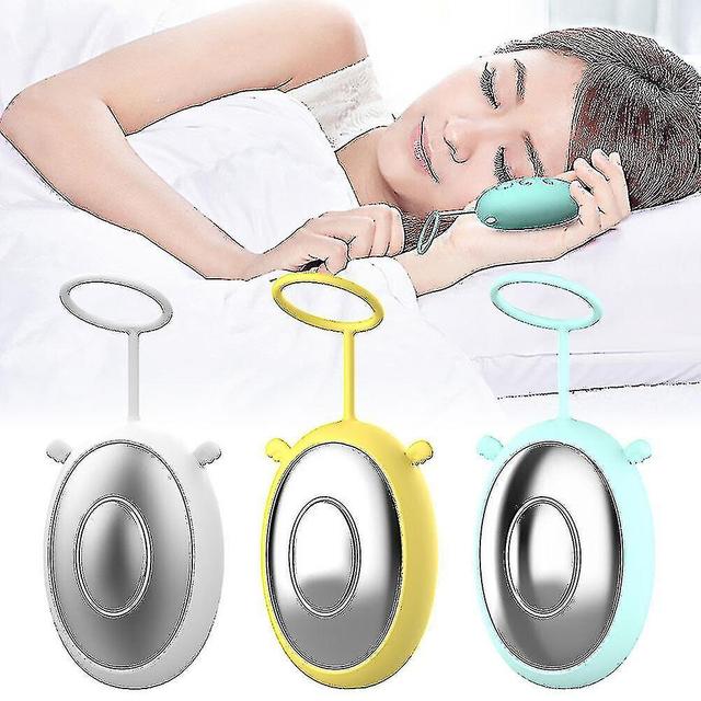 The Chill Pill Device Hand Held Ergonomic Sleep Aid Machine Improve Sleep Relief White on Productcaster.