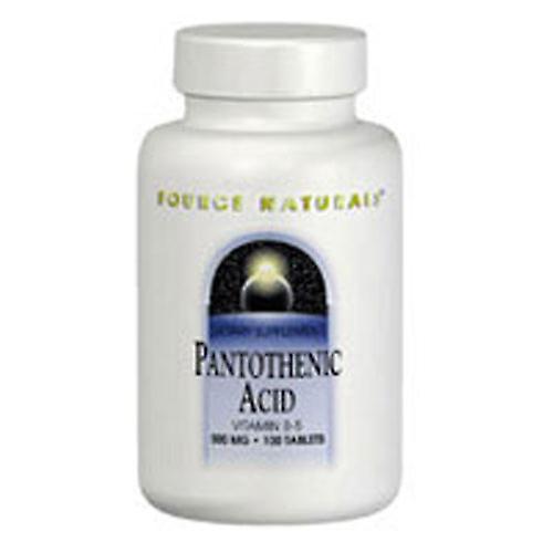 Source Naturals Pantothenic Acid, 500 mg, 100 Tabs (Pack of 1) on Productcaster.