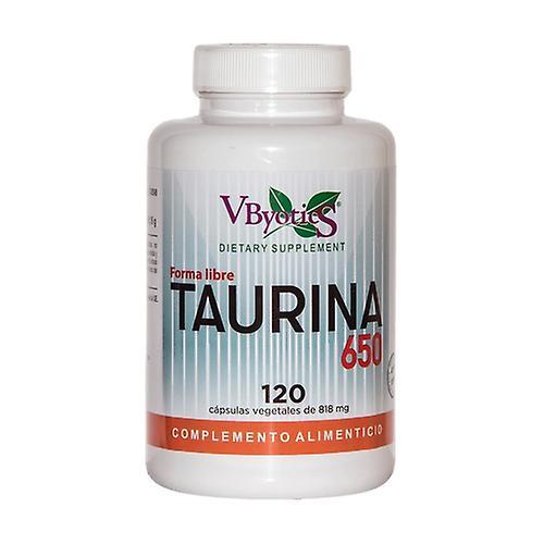 Vbyotics Taurine 650 120 vegetable capsules on Productcaster.