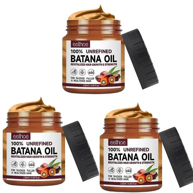 3x Batana Oil Organic For Healthy Hair,batana Oil For Hair Growth,100% Natural Batana Oil For Hair Growth,enhances Hair & Skin Radiance on Productcaster.