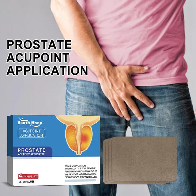 Prostate Plaster, Effective Prostate Patch To Relieve Discomfort Deep Penetration Health Care Organic Matter For Men For 4pcs1691 on Productcaster.