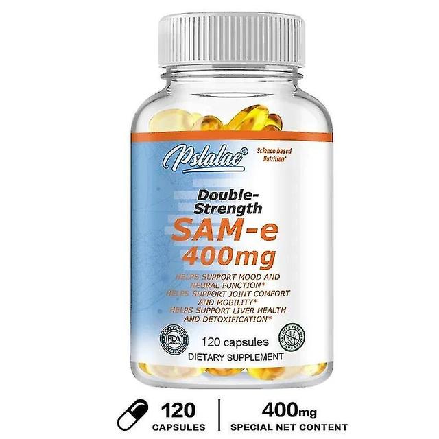 Sam-e 400mg - Unterstützt die Gesundheit der Leber, die Entgiftung des Körpers und die Unterstützung der Gelenkbeweglichkeit 120 Capsules on Productcaster.