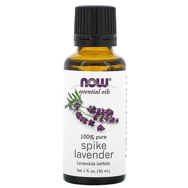 Now Foods, Essential Oils, Spike Lavender, 1 fl oz (30 ml) on Productcaster.