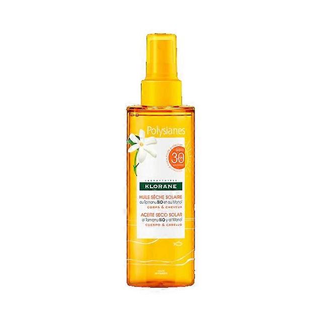 Klorane tamanu and monoi sun protection oil 100ml on Productcaster.