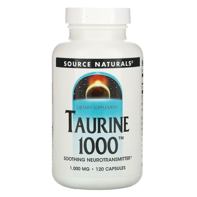 Source Naturals Źródło Naturals, Tauryna 1000, 1,000 mg, 120 Kapsułki on Productcaster.