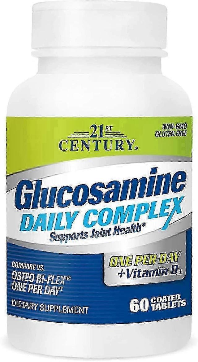 21st Century Complexo diário de glucosamina do século 21 um por dia + d3, comprimidos, 60 ea on Productcaster.