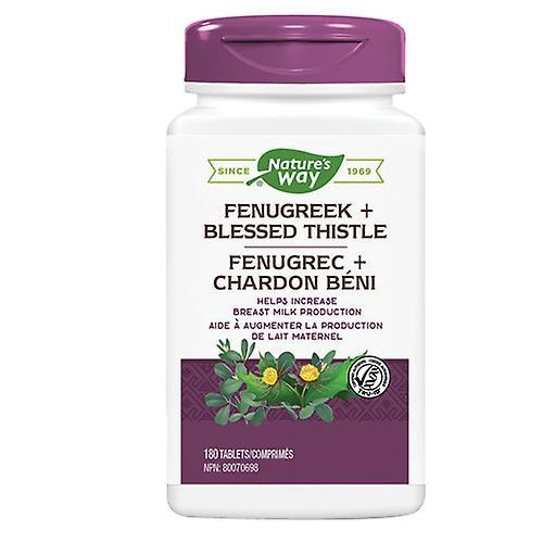 Nature s Way Nature's Way Fenugreek + Blessed Thistle, 180 Tabs on Productcaster.