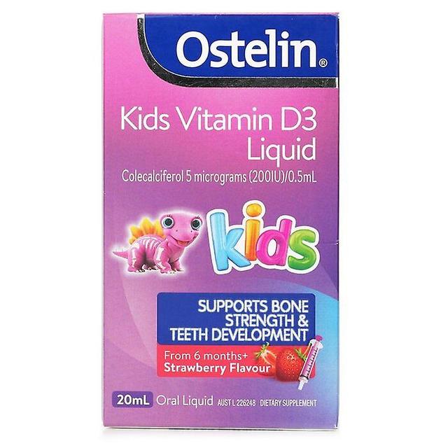 Ostelin Ostelin Kids Vitamina D3 Líquido - 20ml - 20ml on Productcaster.