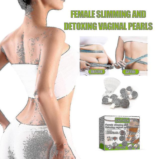 Eelhoe Vaginal Detox Pills For Women Removal Body Impurities Firming Skin Slimming Shaping Beauty Health Toxins Pills 10pcs on Productcaster.