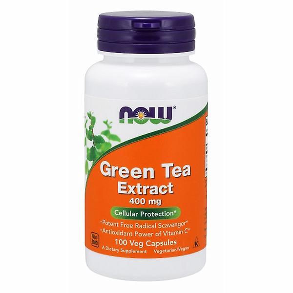 Now Foods Green Tea Extract, 400 mg, 100 Caps (Pack of 4) on Productcaster.