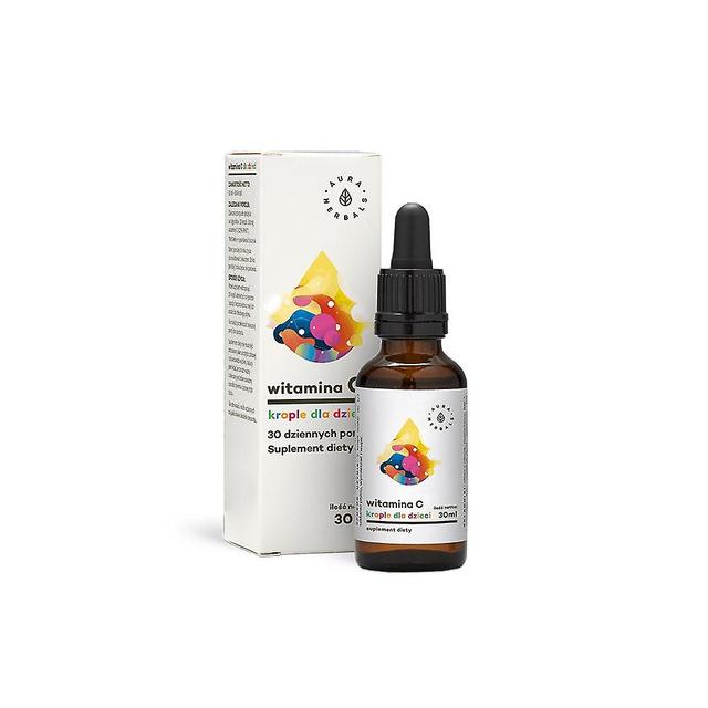 Aura Herbals vitamín C pre deti 100 mg kvapky 30 ml BI2676 on Productcaster.