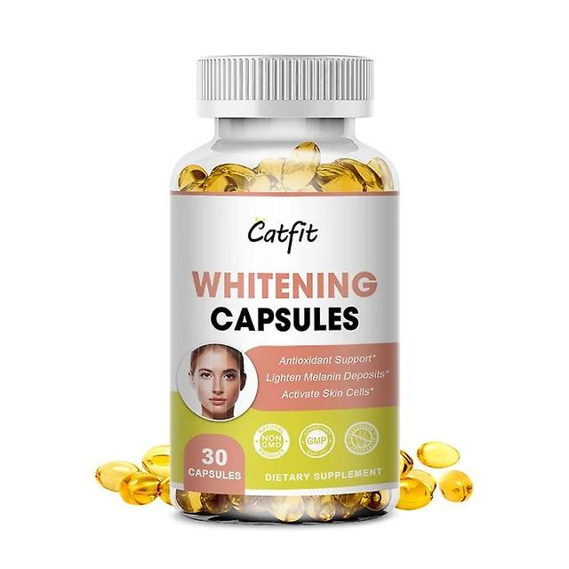 Catfit Compound Glutation & kollagen Whitening Kapslar Anti-aging Tråkig Hud Blekning Hälsa & hudvård huamade huamade 30pcs on Productcaster.