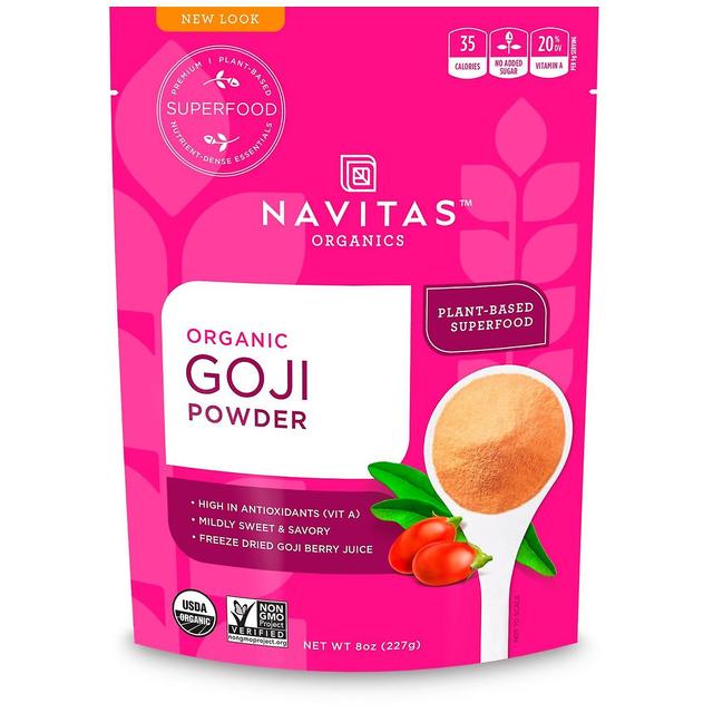 Navitas Organics, Ekologiskt Goji pulver, 8 oz (227 g) on Productcaster.