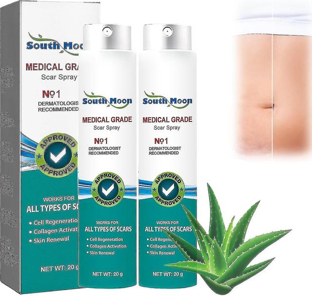 Proregen Scar Remove Medical Grade Scar Spray, South Moon Medical Grade Scar Spray For All Types Of Scars, Smooth Skin (3pcs/60g)_ll_k29 2pcs on Productcaster.