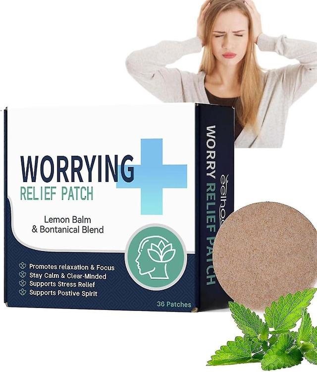 Ångest Relief Patch, Oroande Relief Patch, Anti Stress Patch, Stress Relief Patch, Oroande Relief Patch för vuxna Natural Mood Support 1 box on Productcaster.