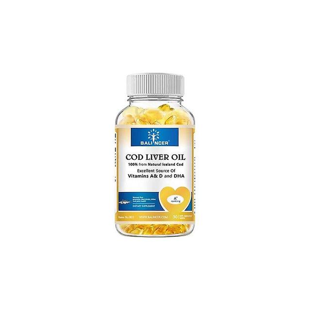 Venalisa Cod Liver Oil Capsules Vitamins A & D and DHA Support Stress Relief, Strengthen The Brain, Bones,Improve Memory and Intelligence 30count-1... on Productcaster.