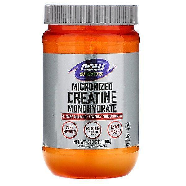 NOW Foods Nu Foods, Sport, Micronized Kreatin Monohydrat, 1.1 lbs (500 g) on Productcaster.