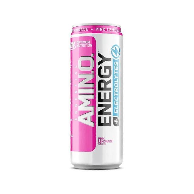 Optimum Nutrition Essential Amino Energy + Electrolyte, Ready To Drink 24x250ml Pink Lemonade on Productcaster.